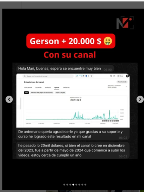 Opiniones y testimonios de alumnos de MonetizaTube