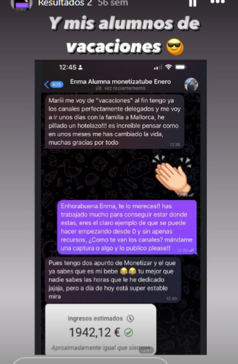 Opiniones y testimonios de alumnos de MonetizaTube