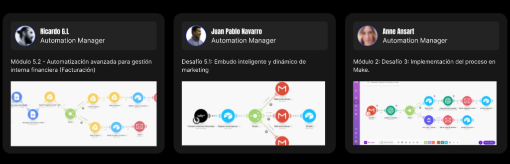 Desafíos reales de alumnos de Buildt Academy