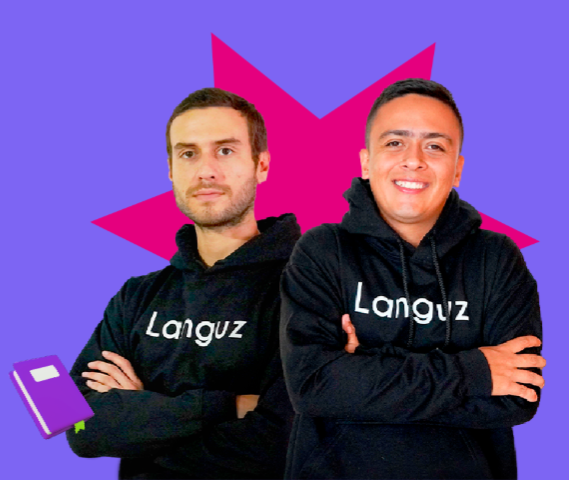 Opiniones Languz Academy,  Camilo Delgado y David Gómez. profesores de inglés.