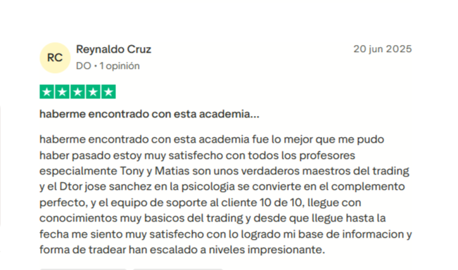 Opiniones de alumnos de BlackSheep Academy en Trustpilot.