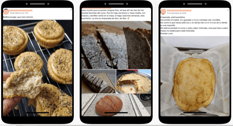 Opiniones curso Masas y panes sin gluten