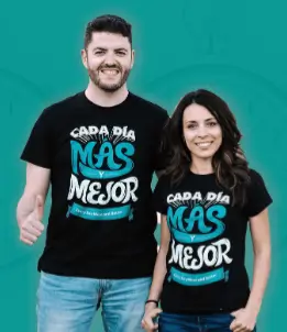 Isabel Sánchez y Juanmi Olivares, creadores de Productivida y fundadores del proyecto Más y Mejor.