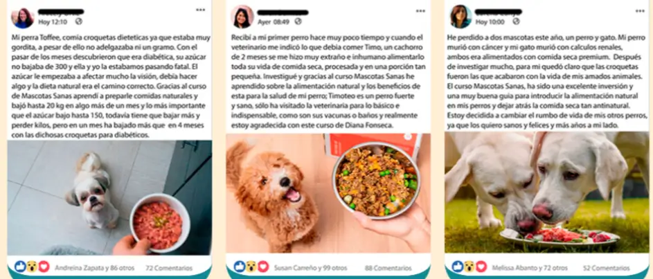 testimonios alumnos Mascotas Sanas