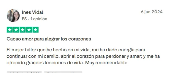 opiniones y testimonios Cacaoamor