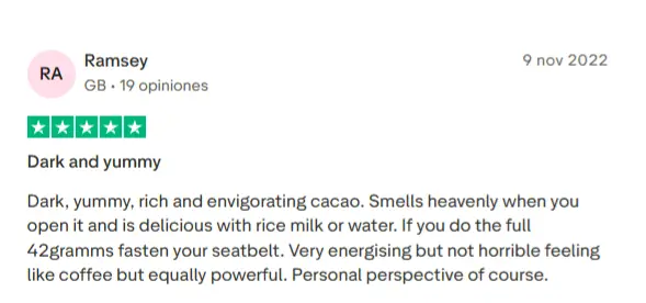 opiniones y testimonios Cacaoamor